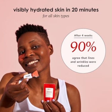 Glorio RENEW 8 Collagen Boosting Clay Mask Treatments