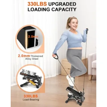 VitalLeap Mini Stepper for Effective Home Fitness Equipment