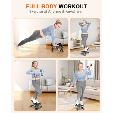 VitalLeap Mini Stepper for Effective Home Fitness Equipment
