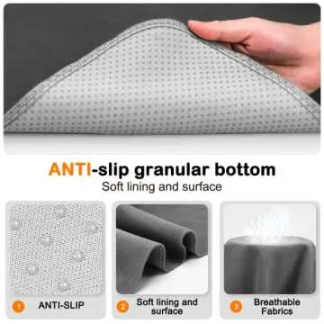 SHU UFANRO Washable Pee Pads for Dogs 65"x48"/72"x72" Reusable Dog Pads Extra Large Upgrade Non-Slip Puppy Pad Heavy Absorbency Puppy Pee Pads Quick Dry Whelping Waterproof Pads for Dog Playpen/Crate