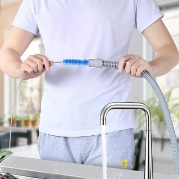 Versatile CPAP Tube Cleaning Brush 15mm 19mm - Blue