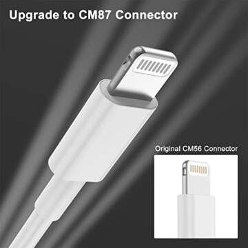10ft iPhone Charger - MFi Certified Fast Charging Cords