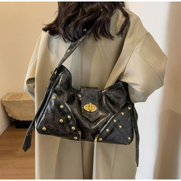 MIJARES Rivet Tote Bag for Trendy Women