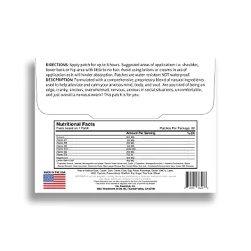 Vici Wellness Nervous Wreck Patches for Anxiety Relief
