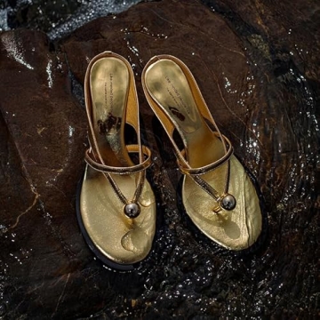 Allurenana Women's Open Toe Kitten Heel Sandals