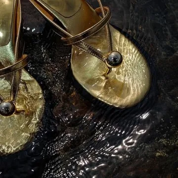 Allurenana Women's Open Toe Kitten Heel Sandals