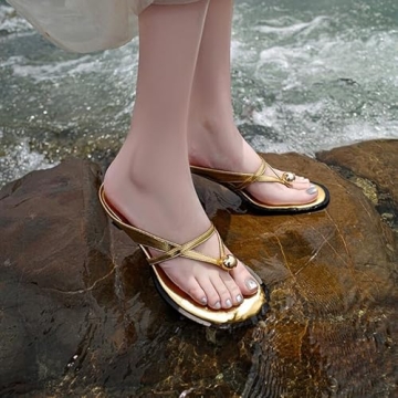 Allurenana Women's Open Toe Kitten Heel Sandals