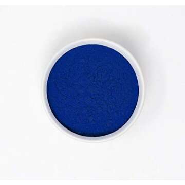 Terrasoul Superfoods Organic Blue Spirulina Powder 1 Oz (28 Servings) - Pure and Nutrient-Rich Superfood for Vibrant Wellness and Culinary Creativity, Premium Blue Color, Packed in Glass Jar