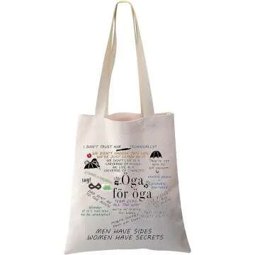 PXTIDY Umbrella TV Show Tote Bag - Reusable Canvas Design