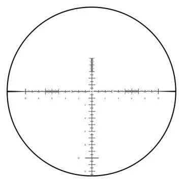 Burris Xtreme Tactical XTR II 5-25x50mm Precision Rifle Scope with 5X Zoom and Zero Click Stop Adjustment, Illuminated SCR Mil Reticle, Black