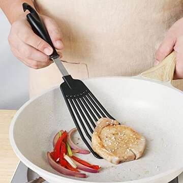 TENTA Kitchen Good Grips Fish Turner - Heat Resistant Spatula