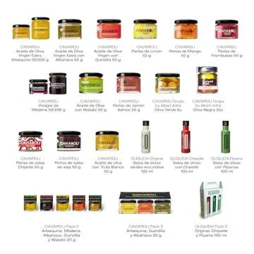 Caviaroli Encapsulated Extra Virgin Olive Oil - Picual , 50 gram