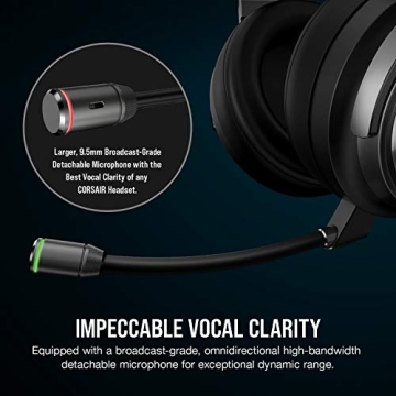 Corsair Virtuoso RGB Wireless SE Gaming Headset 7.1 Surround Sound