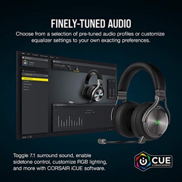 Corsair Virtuoso RGB Wireless SE Gaming Headset 7.1 Surround Sound