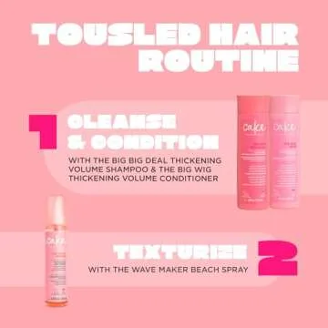Cake Beauty The Wave Maker Texturizing Beach Spray, 4 Ounce. (Packaging may vary)