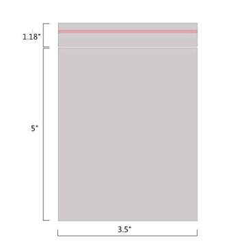 200ct Resealable Cellophane Bags Perfect for Treats & Crafts