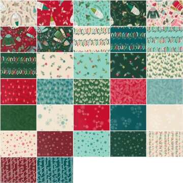 Cozy Wonderland Layer Cake®, 42-10" Precut Fabric Quilt Squares by Fancy That Design House
