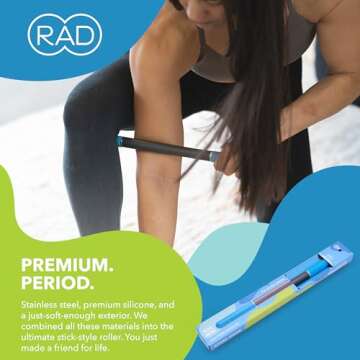 VERSATILE RAD Rod Mini Massage Roller Stick for Recovery