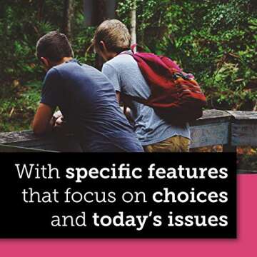 Tyndale NLT Teen Life Application Study Bible (LeatherLike, Pink, Indexed), NLT Study Bible with Notes and Features, Full Text New Living Translation