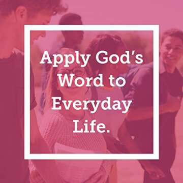 Tyndale NLT Teen Life Application Study Bible (LeatherLike, Pink, Indexed), NLT Study Bible with Notes and Features, Full Text New Living Translation