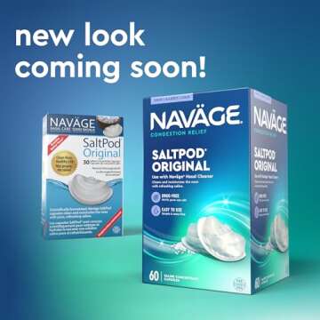 Navage SaltPod Bundle 3 30-Packs (90 SaltPods) - Navage Salt Pod Refills Only - Exclusively Designed...