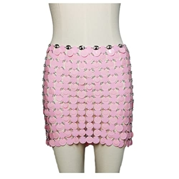 Sparkly Hip Sequin Skirt for Dance and Party Wear