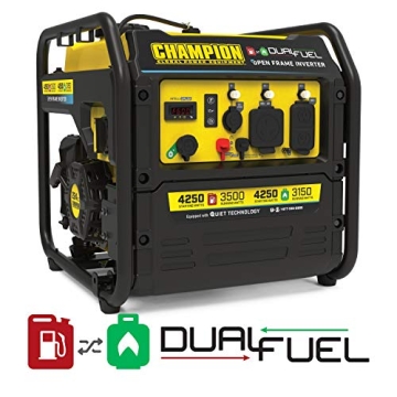 Champion 4250-Watt Dual Fuel Generator with Quiet Technology
