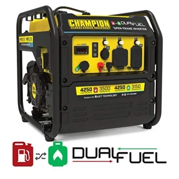 Champion 4250-Watt Dual Fuel Generator with Quiet Technology