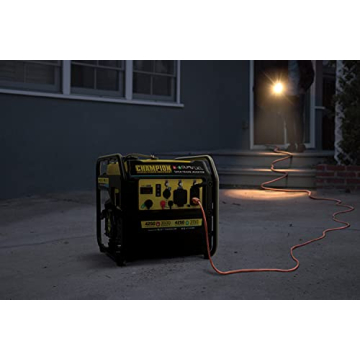 Champion 4250-Watt Dual Fuel Generator with Quiet Technology