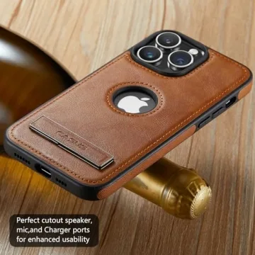 Elegant iPhone 15 Pro Max Case with Kickstand - Casus