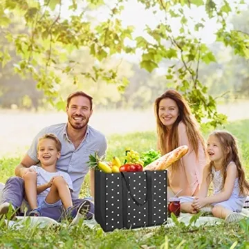 Fab Totes Reusable Grocery Bags 35L Large Capacity Pack