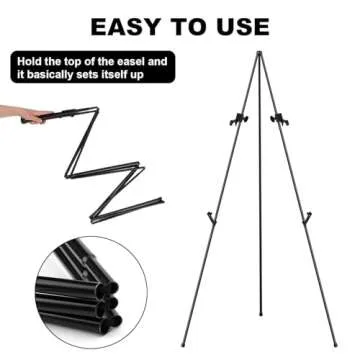 Portable Display Easel Stand for Events and Art