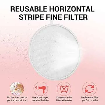 MelodySusie Nail Drill and Dust Collector for Home Use