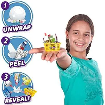 5-Surprise Mini Brands Collectible Capsule Ball by Zuru - 3 Ball Bundle