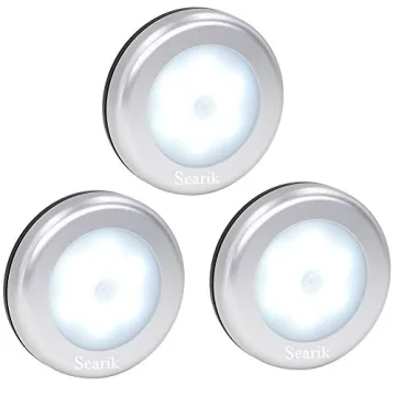 Motion Sensor Light Indoor - Searik Magnetic LED Night Light for Home Safety