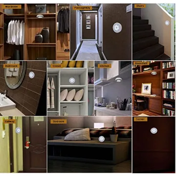 Searik Motion Sensor Light - Bright Auto Indoor Lighting