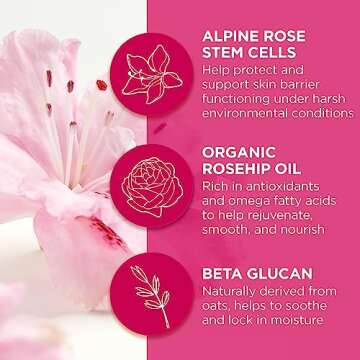 Andalou Naturals Overnight Lip Mask for Dry, Chapped Lips