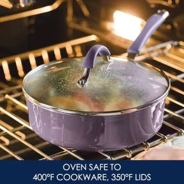 Rachael Ray Cucina 12-Piece Nonstick Cookware Set