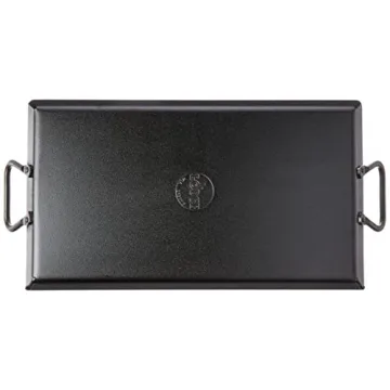 Lodge CRSGR18 Pre-Seasoned Carbon Steel Griddle 18-inch