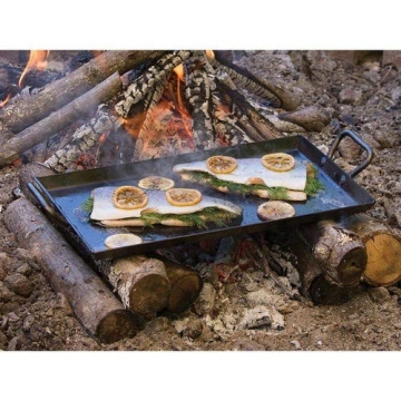 Lodge CRSGR18 Pre-Seasoned Carbon Steel Griddle 18-inch