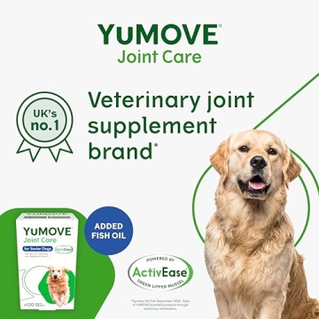 Hip and Joint Supplement for Senior Dogs by YuMOVE