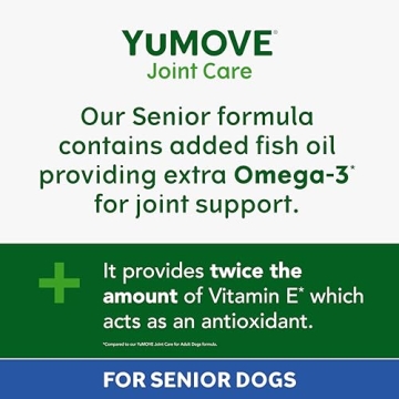 Hip and Joint Supplement for Senior Dogs by YuMOVE