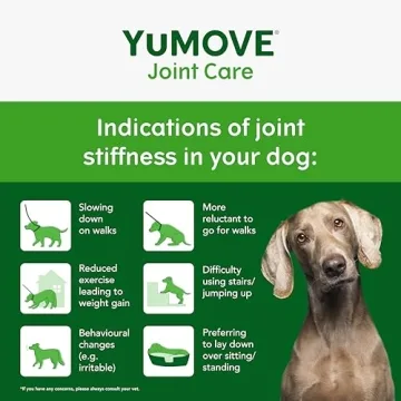 Hip and Joint Supplement for Senior Dogs by YuMOVE