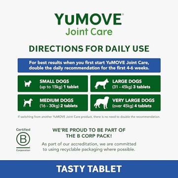 Hip and Joint Supplement for Senior Dogs by YuMOVE