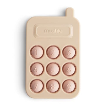 Mushie Phone Press Toy for Sensory Fun and Learning