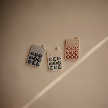 Mushie Phone Press Toy for Sensory Fun and Learning