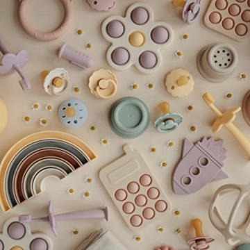 Mushie Phone Press Toy for Sensory Fun and Learning