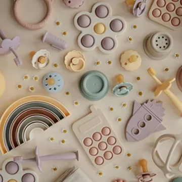 Mushie Phone Press Toy for Sensory Fun and Learning