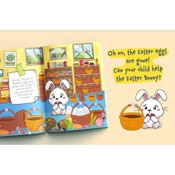 I Spy Easter Eggs Book for Toddlers 2-5 - Fun Learning