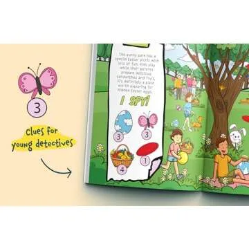 I Spy Easter Eggs Book for Toddlers 2-5 - Fun Learning